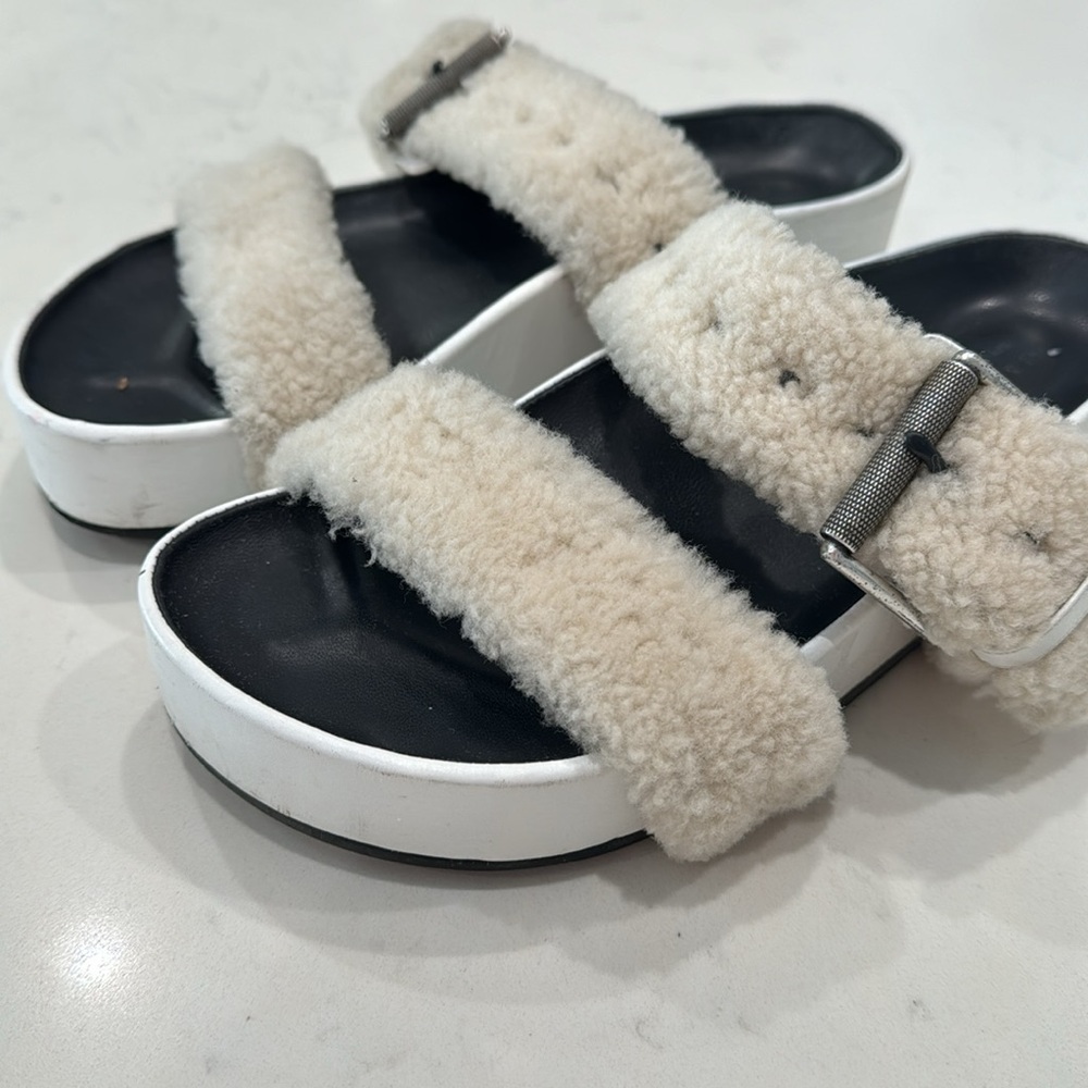 Rag & Bone New York Platform Slide Sandals. 8.5